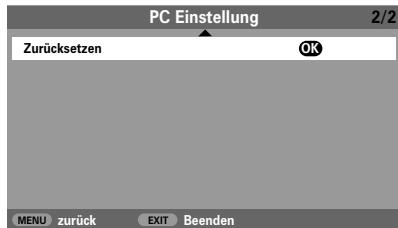 TOSHIBA 27WL56 - Zurücksetzen - 1
