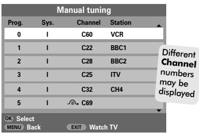 TOSHIBA 27WL56 - Manual tune - 3