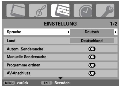 TOSHIBA 27WL56 - Verwenden des autom. Sendersuche - 1
