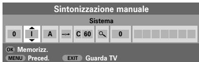TOSHIBA 27WL56 - Sintonizzazione manuale - 4