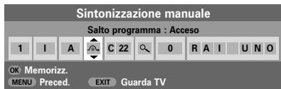 TOSHIBA 27WL56 - Salto dei programmi - 2