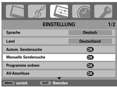 TOSHIBA 27WL56 - Manuelle Sendereinstellung - 2
