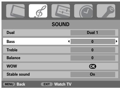 TOSHIBA 27WL56 - Bass Boost – to enhance the depth of sound - 1