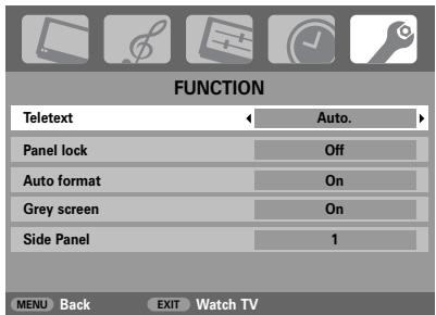 TOSHIBA 27WL56 - Selecting modes - 1