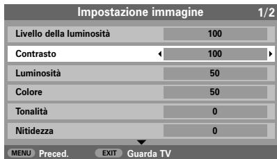 TOSHIBA 27WL56 - Preferenze per l'immagine - 1