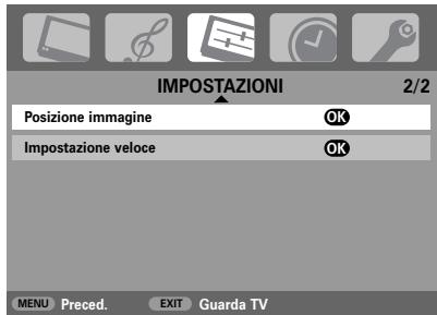 TOSHIBA 27WL56 - Posizione dell'immagine - 1