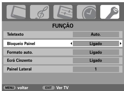 TOSHIBA 32WL56 - Bloqueio do painel - 1