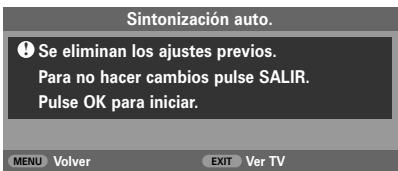 TOSHIBA 32WL56 - Utilización de la Sintonización auto. - 2