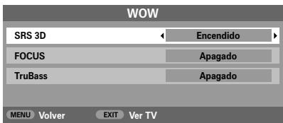 TOSHIBA 32WL56 - Efecto de sonido WOW™ - 1