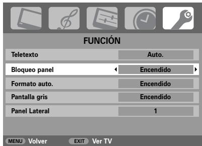 TOSHIBA 32WL56 - Ajuste del panel lateral - 1