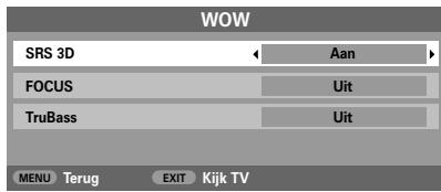 TOSHIBA 32WL56 - WOW™-geluidseffect - 1