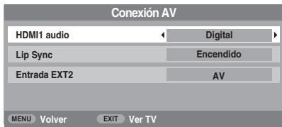 TOSHIBA AV505D - Selección de la BCHA ENTRADA - 6