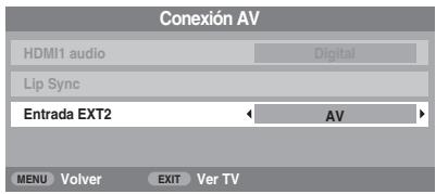 TOSHIBA AV505D - Selección de la BCHA ENTRADA - 4