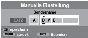 TOSHIBA AV505D - SENDEREINSTELLUNG DES FERNSEHGERÄTS - 2