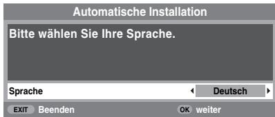 TOSHIBA AV505D - Automatische Installation - 1