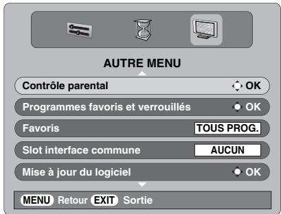 TOSHIBA AV505D - Définition du code PIN - 1