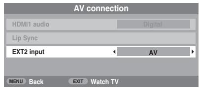 TOSHIBA AV505D - INPUT signal selection - 4