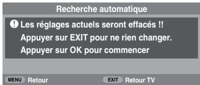 TOSHIBA AV505D - Utilisation de la recherche automatique - 2