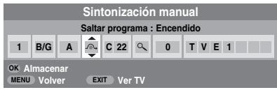 TOSHIBA AV505D - Saltar programa - 2