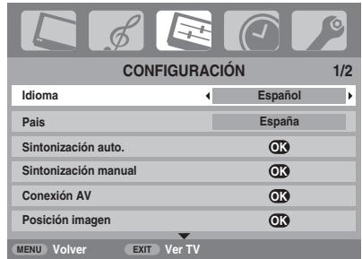 TOSHIBA AV505D - Utilización de la Sintonización auto. - 1