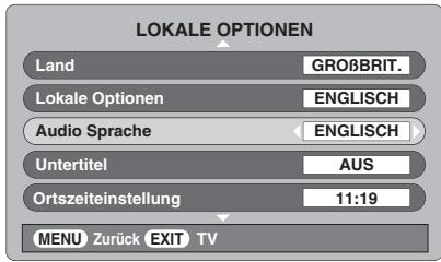 TOSHIBA AV505D - Audio Sprache - 1