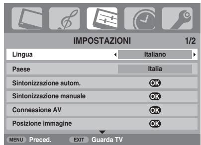TOSHIBA AV505D - Come usare la sintonia automatica - 1