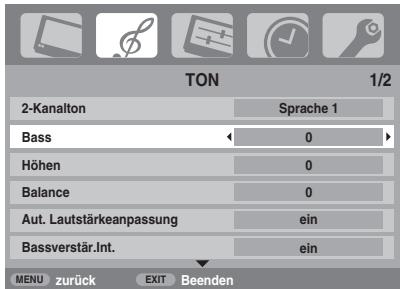 TOSHIBA AV505D - Bass-, Höhen- und Balance-Regelung - 4