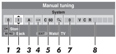 TOSHIBA AV505D - Manual tune - 1