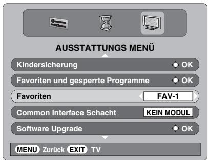 TOSHIBA AV505D - Auswahl von Favoriten - 2