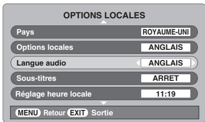 TOSHIBA AV505D - Langues audio - 1
