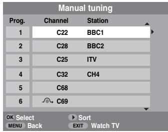 TOSHIBA AV505D - Programme skip - 1