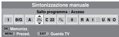 TOSHIBA AV505D - Salto dei programmi - 2