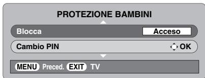 TOSHIBA AV505D - Impostazione del PIN - 2