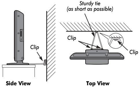TOSHIBA AV505D - Where to install - 1