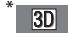 TOSHIBA TL838 - Pour sélectionner le format 3D dans le Menu rapide en mode 3D : - 1