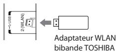 Adaptateur WLAN bibande TOSHIBA