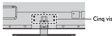 TOSHIBA VL-748 - Retrait du socle : - 1