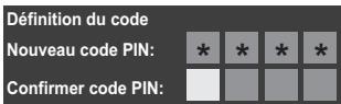 TOSHIBA VL-748 - Définition du code PIN - 3