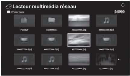 TOSHIBA TL938 - Utilisation du lecteur multimédia avec un serveur DLNA CERTIFIED™ - 1
