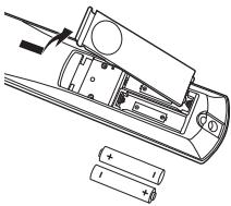 TOSHIBA TL938 - Insertion des piles et portée - 1