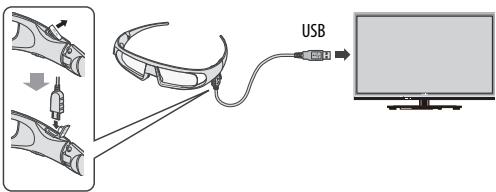 TOSHIBA TL938 - Pour charger la batterie: - 1