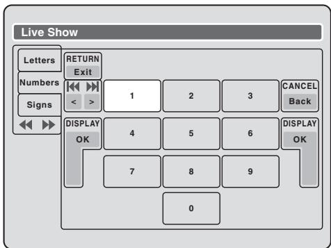 TOSHIBA D-VR6 - Types de clavier - 1
