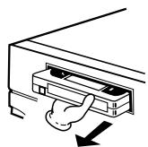 TOSHIBA D-VR6 - Retrait de la cassette - 2