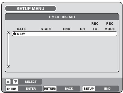 TOSHIBA D-VR6 - Appuyez sur SETUP. - 2