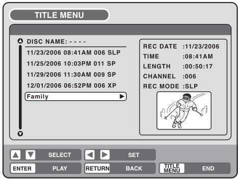 TOSHIBA D-VR6 - Association de titres - 5