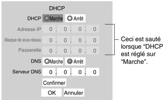 TOSHIBA HD-A2 - 1er) Réglage DHCP - 1