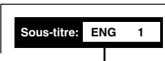 TOSHIBA HD-A2 - Appuyez sur SUBTITLE pendant la lecture. - 1