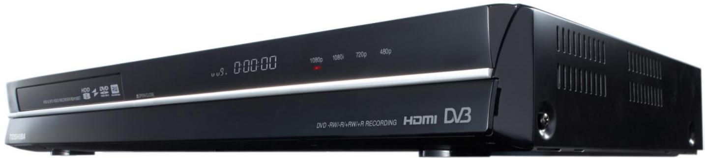 HDD DVD 0:00:00 1080p 1080i 720p 480p TDSHIBA DVD -RW/-R/+RW/+R RECORDING HOMI DVB