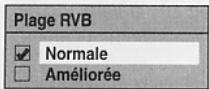 TOSHIBA RD-XV49DTKF2 - Plage RVB (Par défaut: Normale) - 1