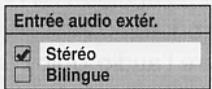 TOSHIBA RD-XV49DTKF2 - Réglage de l'entrée audio extérieure - 7